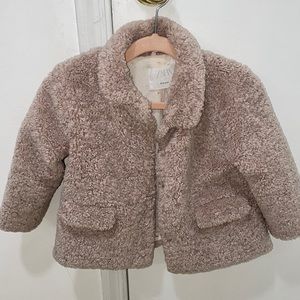 Zara girls Jacket pink size 2-3